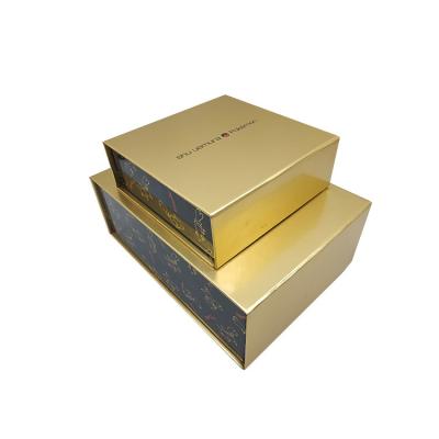 China Square gift box ins net red boyfriend birthday gift box large Premium gold Nordic French hand gift box for sale