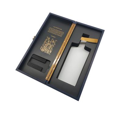 China Red wine wooden box single pack gift box packaging a custom wine set high-end wine box en venta