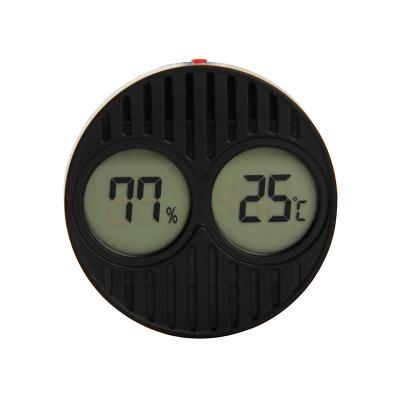 China Small Round Digital Hygrometer And Thermometer Humidifier Set For Cigar Humidor VXL-SDJ-001 for sale