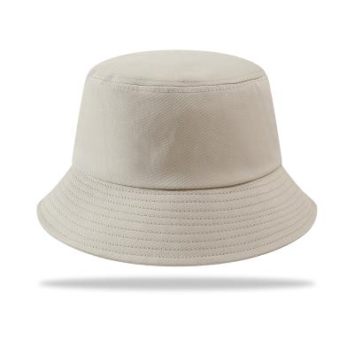 China 100%cotton Casual Bucket Hats With Custom Logo Beach Hats For Women for sale