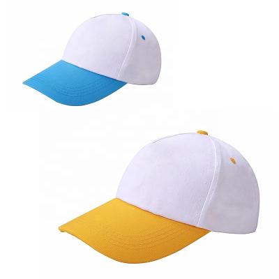 China JOINT custom logo embroidery printing cotton kids caps hats 1 2 3 4 5 6 7 years old boy girl baseball for sale