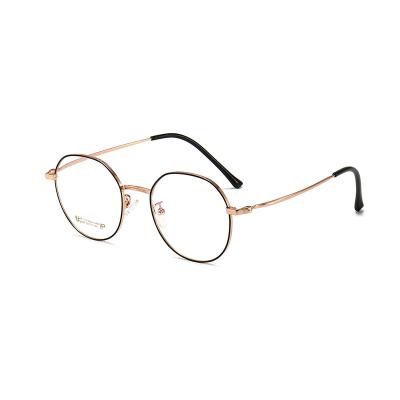 China Fashionable Large Titanium Light Weight Optical Frame Glass Frame Optical Sight Replace Glass Capable Frame For Men And Women for sale