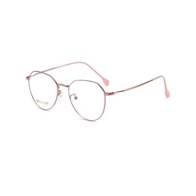 China Fashionable Large Size Titanium Optical Sight Frame Glass Frame Customize Degree Glass Frame For Men And Women for sale