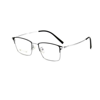 China Fashionable optical sight titanium optical glass frame customize fashionable glass degree glass frame for men and women for sale