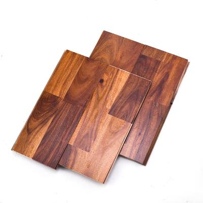 China Customized Environmental Friendly Modern Interior Decoration Panel Solid Wood Flooring for sale