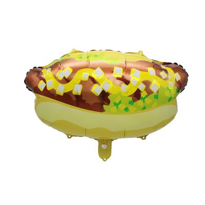 China Gift Toy Hot Dog Shape Party Cheap Decoration Custom Helium Foil Balloons for sale