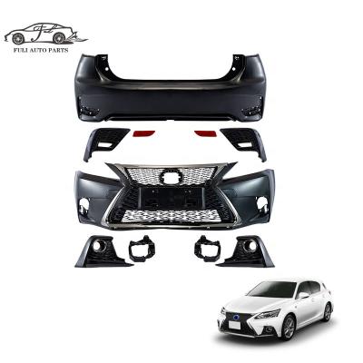 China FULI Factory-Direct Car Body Kit Facelift Kit Front Bumper Rear Bumper Grille For Lexus CT200 CT200H Upgrade 2011-2020 To 2021 for sale