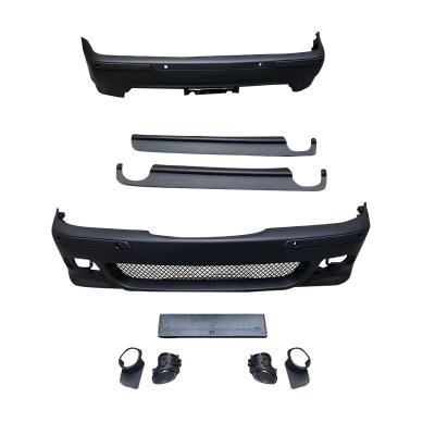 China FULI Factory-direct Front Bumper Rear Bumper Car Bumpers For BMW 5 Series E39 520i 1996-2002 Upgrade M5 Style Body Kit for sale