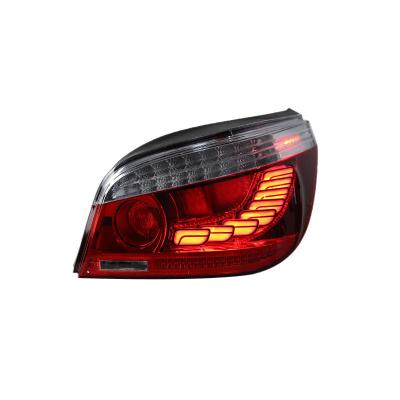 China FULI LED Tail Light Tail Lamp Assembly Waterproof Dragon Scale Style FOR BMW E60 5 Series 520i 523i 525i 528i 530i LED Light 2003-2009 for sale