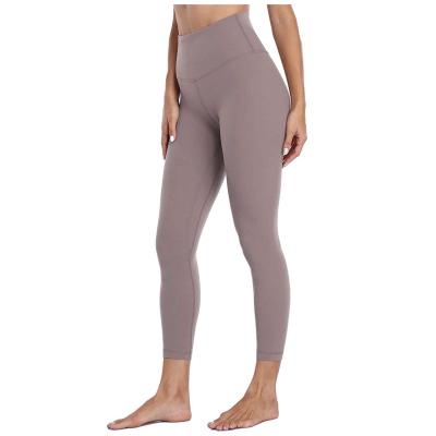 China New Autumn Dropshipping Dropshipping Women's Breathable Yoga Pants Solid Color Butt Gaiters Gym Gaiters CRAC! crack! for sale