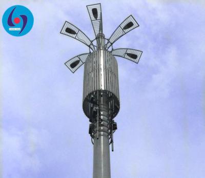 China 35M steel telecom landescape tower suqare lamp sculpt HS-DGJG35552Z for sale