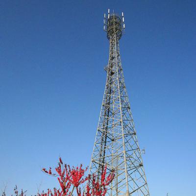 China Self-supporting Angle Q345/q235 Steel Galvanized Lattice Tower Antenna GSM Angular Tower for sale