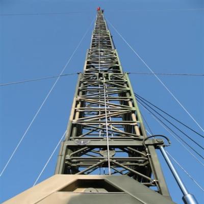 China Q345 / q235 Angle 25M Steel Lattice Self Supporting Steel Tower for sale