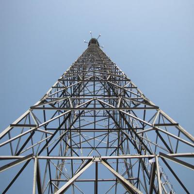 China Q345 / q235 Angle Microwave Steel Tower for sale