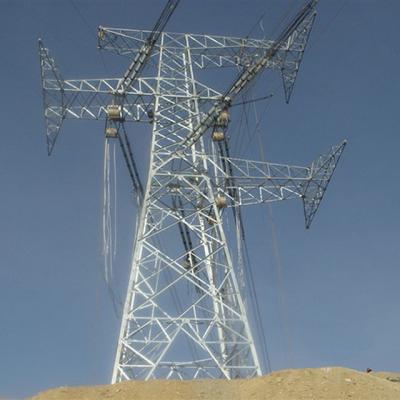 China Q345 Q420 Q235 steel for power transmission tower power transmission tower for sale