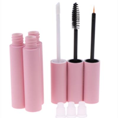 China Empty Makeup Matte Eyelash Cream Vials 10/50/100pcs Lip Gloss Bottle Cosmetics 10ml Matte Pink Mascara Tubes Cosmetic for sale