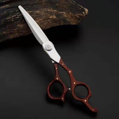 China High Quality Japanese Hair Scissors VG-10 Hair Cutting Shears Wooden Handles Scissors Professional Hairdressing Scissors MC310 for sale