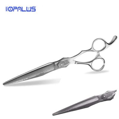 China Professional Hair Scissors Unique Design High Quality Hair Cutting Scissors Japanese Damascus Steel Hairdressing Scissors Shear MS048 for sale