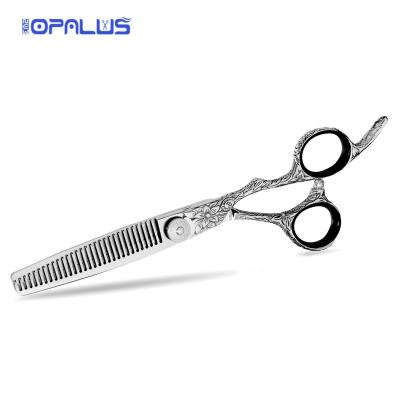 China Professional Premium 440C Japanese Hair Thinning Scissors Single Handle Hair Scissors Set For Salon/Beauty/Barber Shop MS004-30T for sale