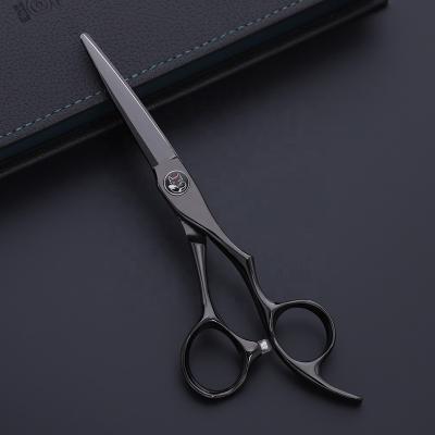 China New Design Professional Japanese Black Hair Scissors Titanium Hair Cutting Scissors Hairdressing For Beauty MC306 for sale