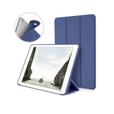 China Invisible Bracket / Cooling Bracket 2021 Factory Direct Clamshell Magnetic Silicone Ultrathin Sturdy Bracket Suitable for iPad 7, 8/10.2 inch Protective Case for sale