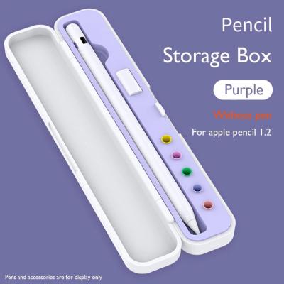 China Shockproof Pencil Storage Box For Apple Pencil Holder Portable Hard Cover Portable Case For Apple Pencil Accessories for sale