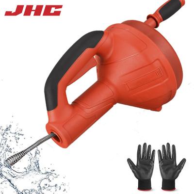 China High Quality Efficient Electric Plastc JHC Auger Pipe Drain Cleaner Machine for sale