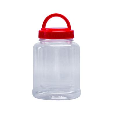 China Eco - Friendly Plant Outlets Square Plastic Jars For Honey With Lifting Lug for sale