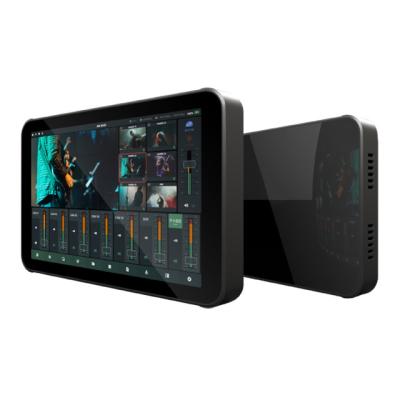 China Portable 8Inch Touchscreen Live Stream Video Mixer Encoder Broadcasting Device for sale