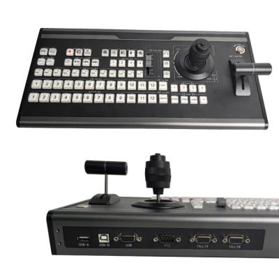 China Gepersonaliseerde Video Switcher 8 Channel Keyboard Live Streaming Encoder Te koop