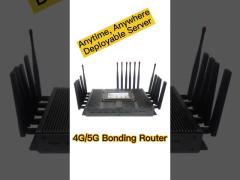 Enterprise Router 4G/5G WiFi Bonding Router with SIM Card Slot for outdoor networking