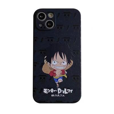 China New Anti-fall Anime Case For iPhone 13 Pro Max Camera Protect Shockproof TPU Case For iPhone 12 Pro Max for sale