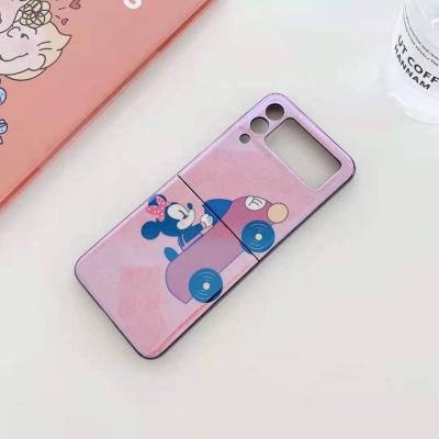 China Anti-drop Case For Samsung Galaxy Z Flip 3 Blu-ray Case For Samsung Phone Case 5G 2021 for sale