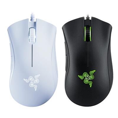 China High Original Razer Deathadder 6400 DPI Gaming Mice 6400DPI Essential Wired Optical Sensor 5 Buttons Independently For Laptop PC Gamer for sale