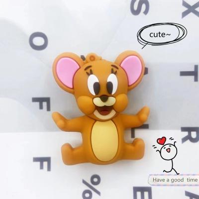 China Gift--Wholesale Promotional 2022 Shape USB Drive 2.0 Silicon 4D Mouse And Cat USB Stick 2.0 32gb 64gb Key Chains Cartoon Micky Cat Micky Cat china factory of pens for sale