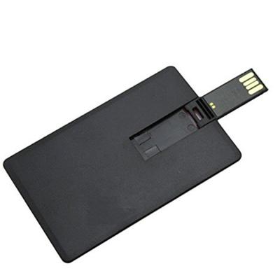 China Gift--Wholesale Promotional USB 3.0 USB Pens Black Credit Card With Logo Flashed Promotion gift voucher USB 2.0 16GB 32GB 64GB card memory pendrive for sale