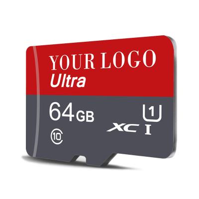 China Top Sales 100% Plastic Original Custom LOGO Memory Cards 8GB 16GB 32GB 64GB 128GB 256GB 512GB TF Cards Custom Made for sale