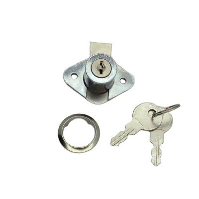 China Wholesale Zinc Alloy Iron Locker Factory Factory Drawer Master Lock 106 For Furniture Glass Cabinet Door Locks for sale