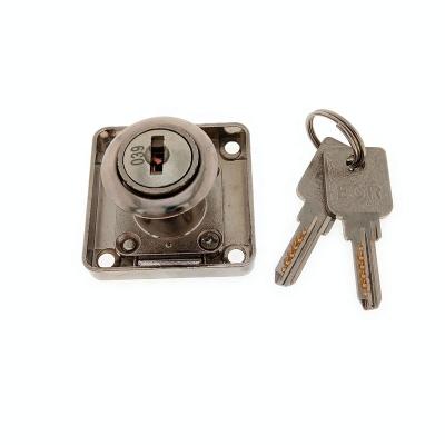 China 138 Series Traditional High Quality Zinc Alloy Desk Table Drawer Lock Furniture Locks With Computer Key for sale