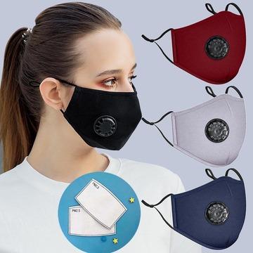 China Eco-friendly custom made maskes with designer party designer dust logo ice silk fashion facemask wholesale reusable and washable cheap black adult maskes for sale