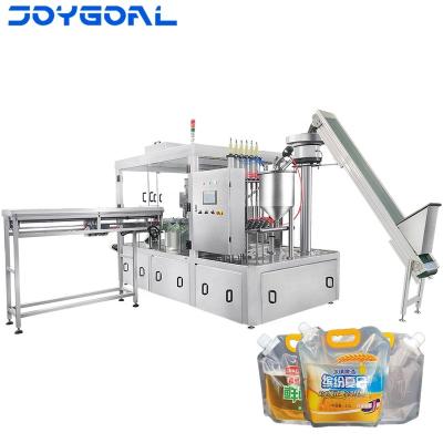 China GARMENT blowing filling capping pharma machinery peristaltic doypack weighing oil filling 12000g/h for sale