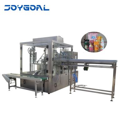 China CLOTHING Stainless Steel Water Frying Oil Milk Detergent Filling and Capping Machine Automatic Spout Pouch Beverage Packing Machine for sale