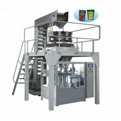 China CLOTHING Stand Up Pouch Pack Granules Doy Nuts And Seeds Filling Sealing Machine for sale