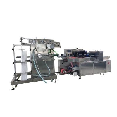 China Automatic Nonwoven Food Cloth Wet Packaging Machine for sale