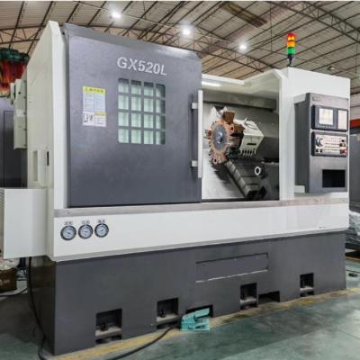 China Building Material Shops GX520L CNC Center Slope Bed Rotating CNC Machine 12 Station Power Turret China Manufacturer for sale