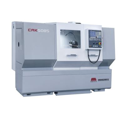 China Building material shops CAK5085 servo motor horizontal bed china cnc lathe machine mental cnc lathe machine prices cnc lathe turning machine for sale