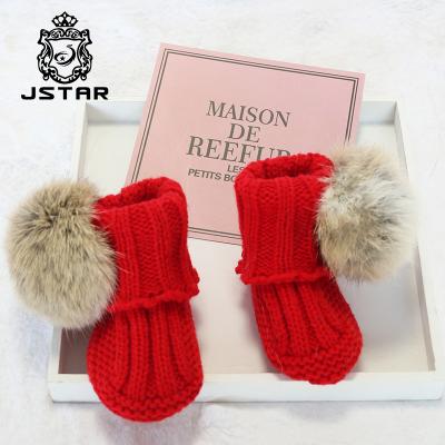 China Hot fashion cheap high quality knitting baby shoes crochet casual baby shoes for sale