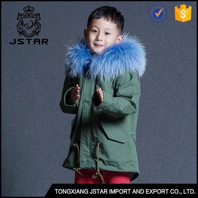 China Wholesale Plus Size Plus New Plus Size Super Quality Child Fur Parka Jacket Baby Jacket for sale