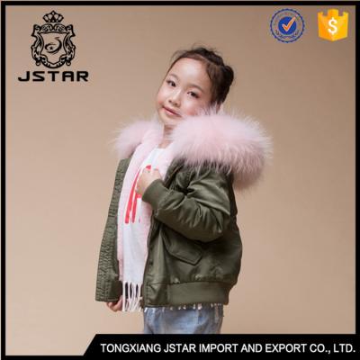 China Anti-wrinkle anti-wrinkle best cheap ladies leather bomber jackets kids parka coats Korean girls fashion jacket for sale