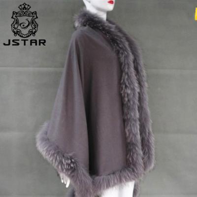 China Warm Excellent Quality Raccoon Poncho Rabbit Pashmina Like Real Shawl Fur Stole for sale